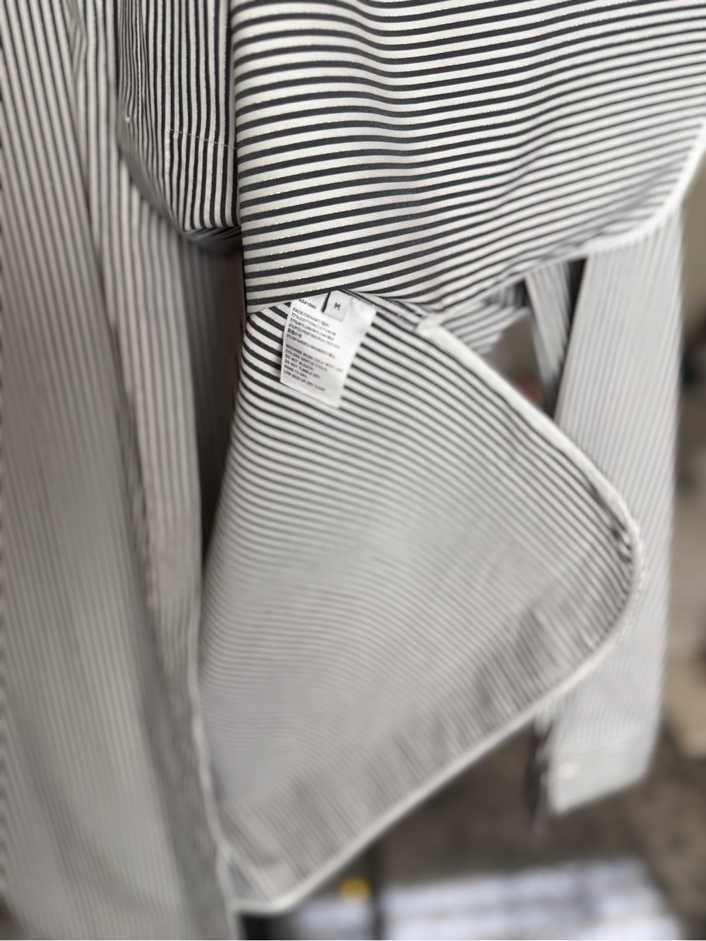 Lafayette 148 New York Oversize Button-Down Shirt - Picture 5 of 7